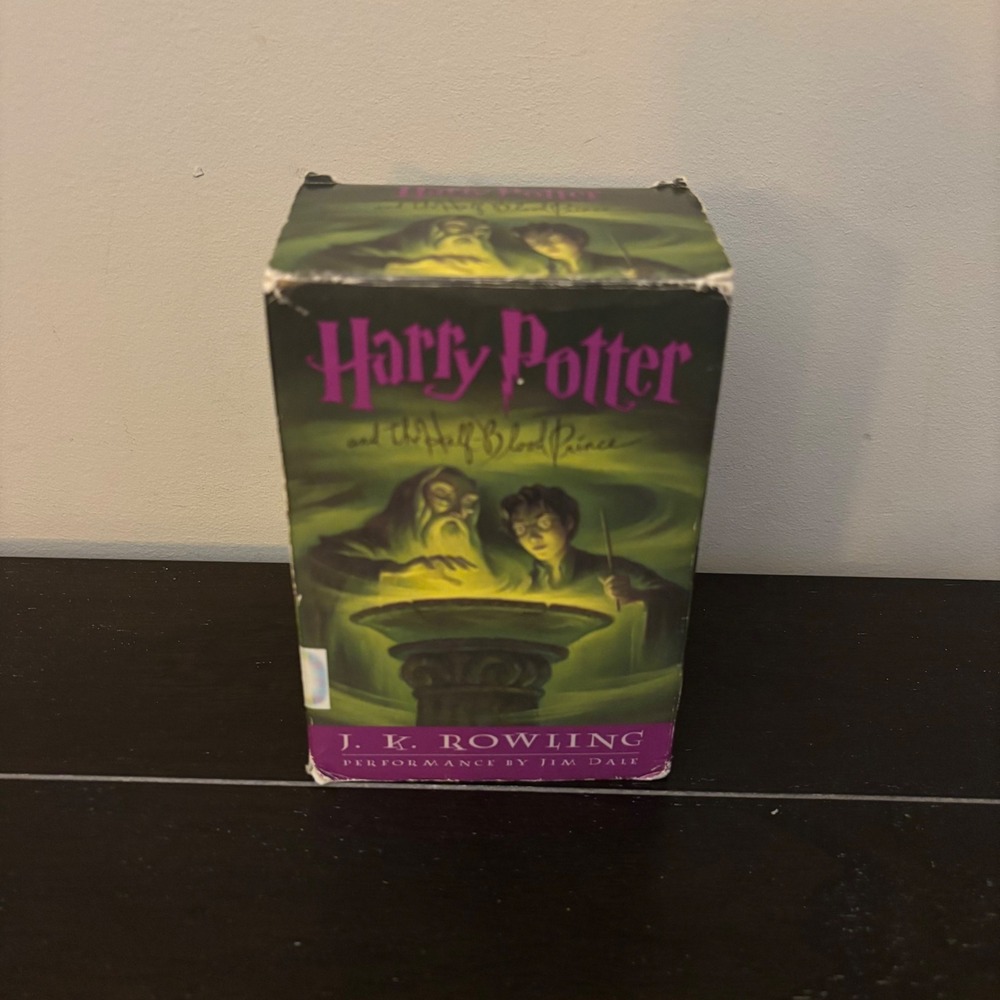Harry Potter‎ and the Half Blood Prince Audio Book Cassette Tapes Complete